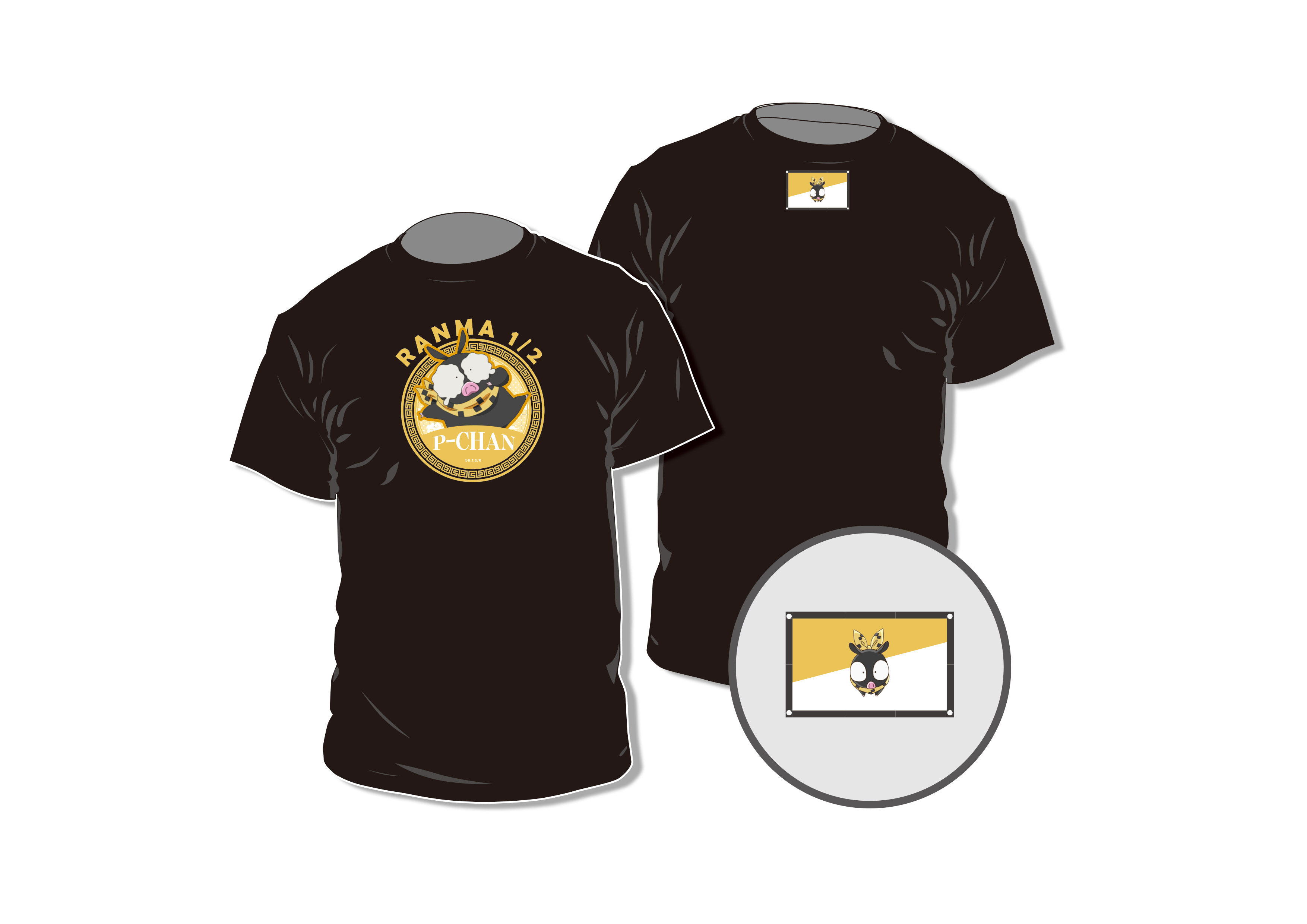 亂馬1/2-T恤-XL-小P