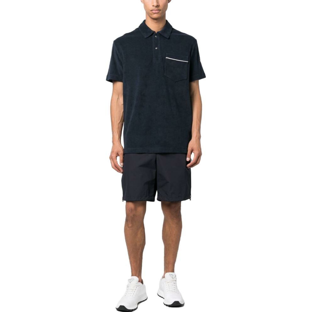 【代購】Moncler Logo patch Drawstring Bermuda Shorts