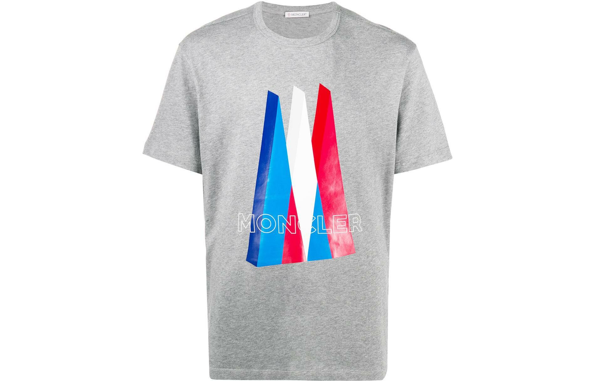 【代購】Moncler T-Shirts Men Gray