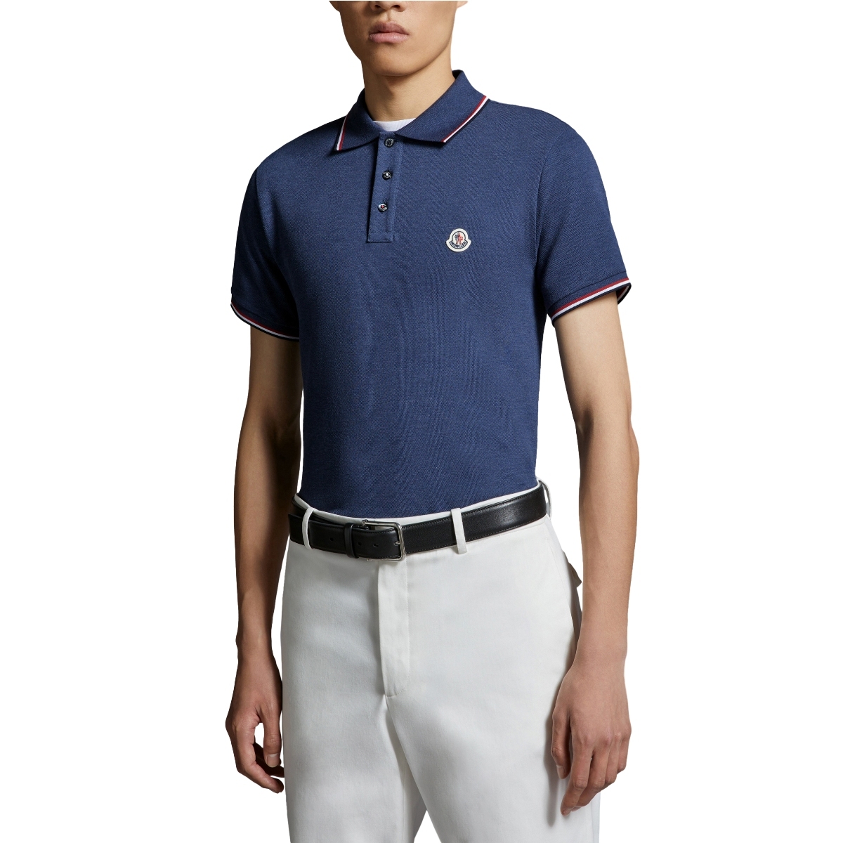 【代購】Moncler Logo Patch Polo Shirt