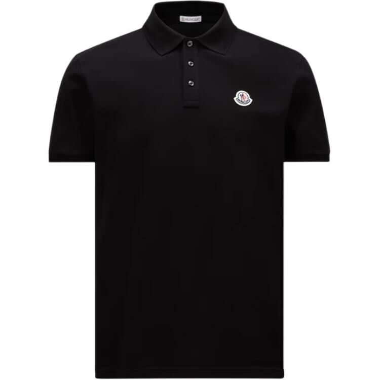 【代購】Moncler Logo Patch Short Sleeved Polo Shirt