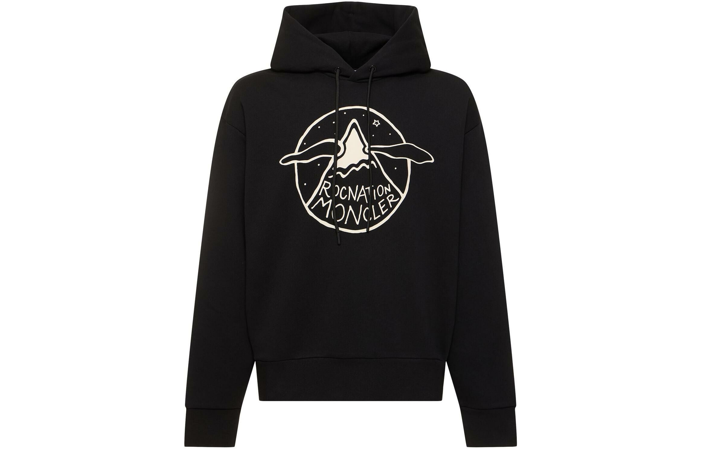 【代購】Moncler X Roc Nation By Jay Z Logo Motif Hoodie