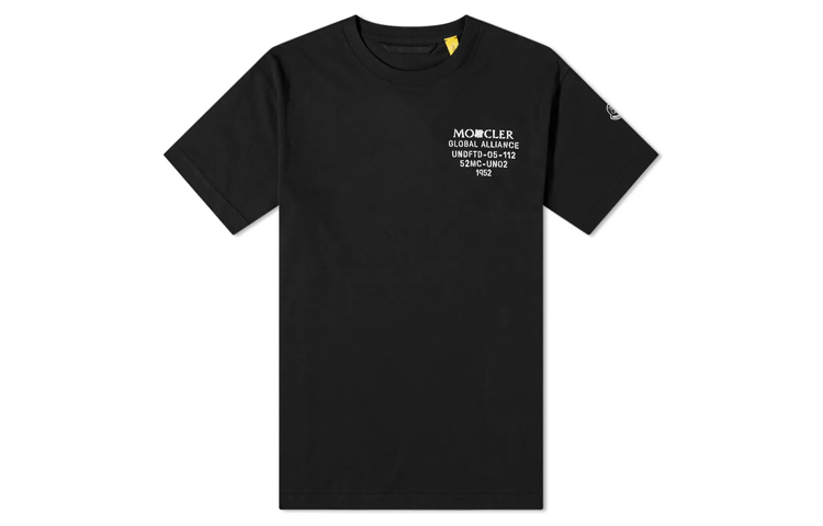 【代購】Undefeated X Moncler T-Shirts Unisex Black