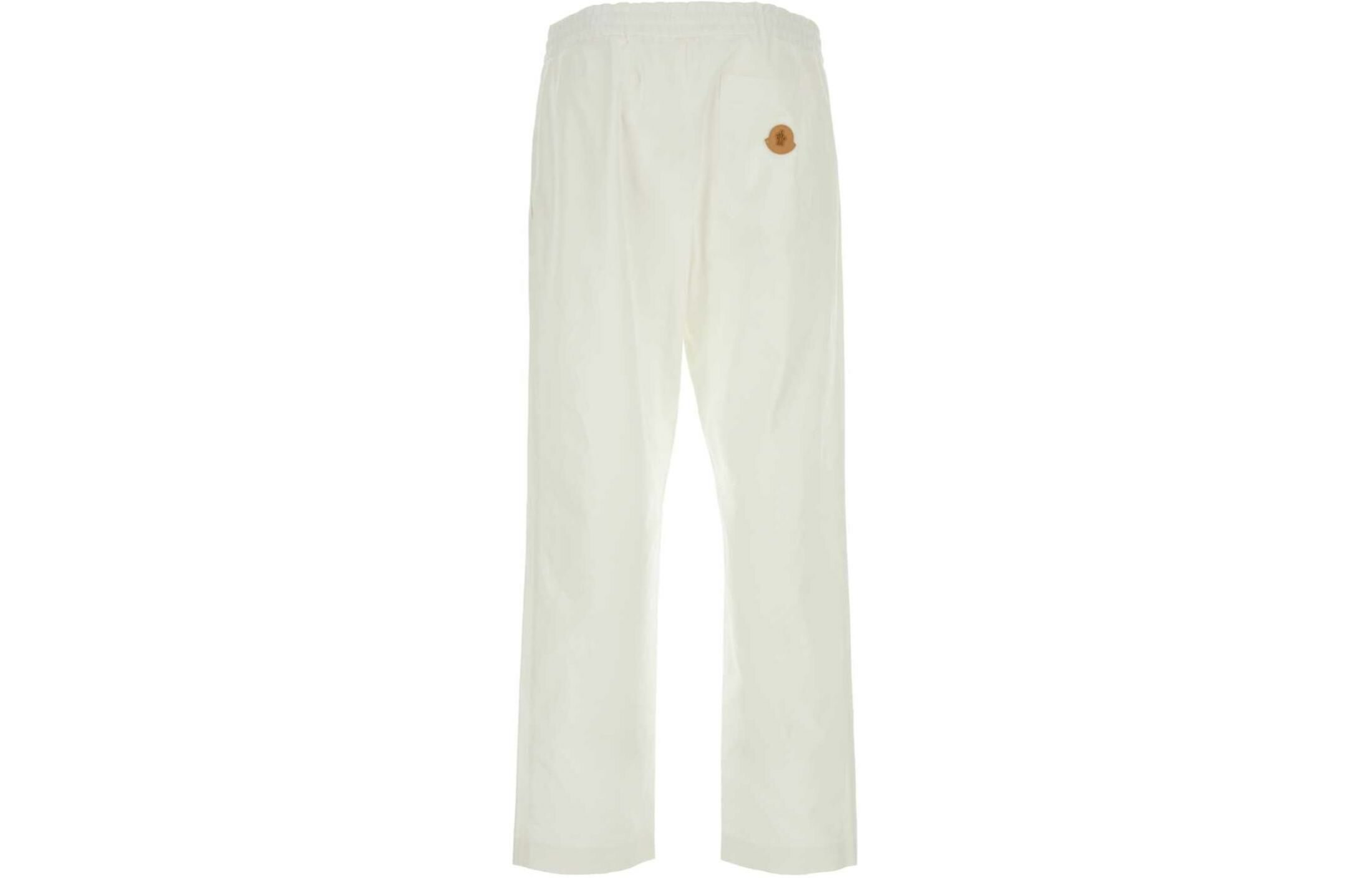 【代購】Moncler Logo-patch Straight Trousers