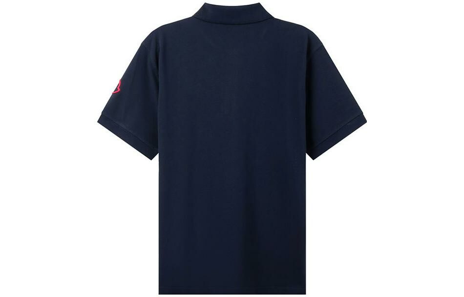 【代購】Moncler Tricolour Cotton-piqué Polo Shirt