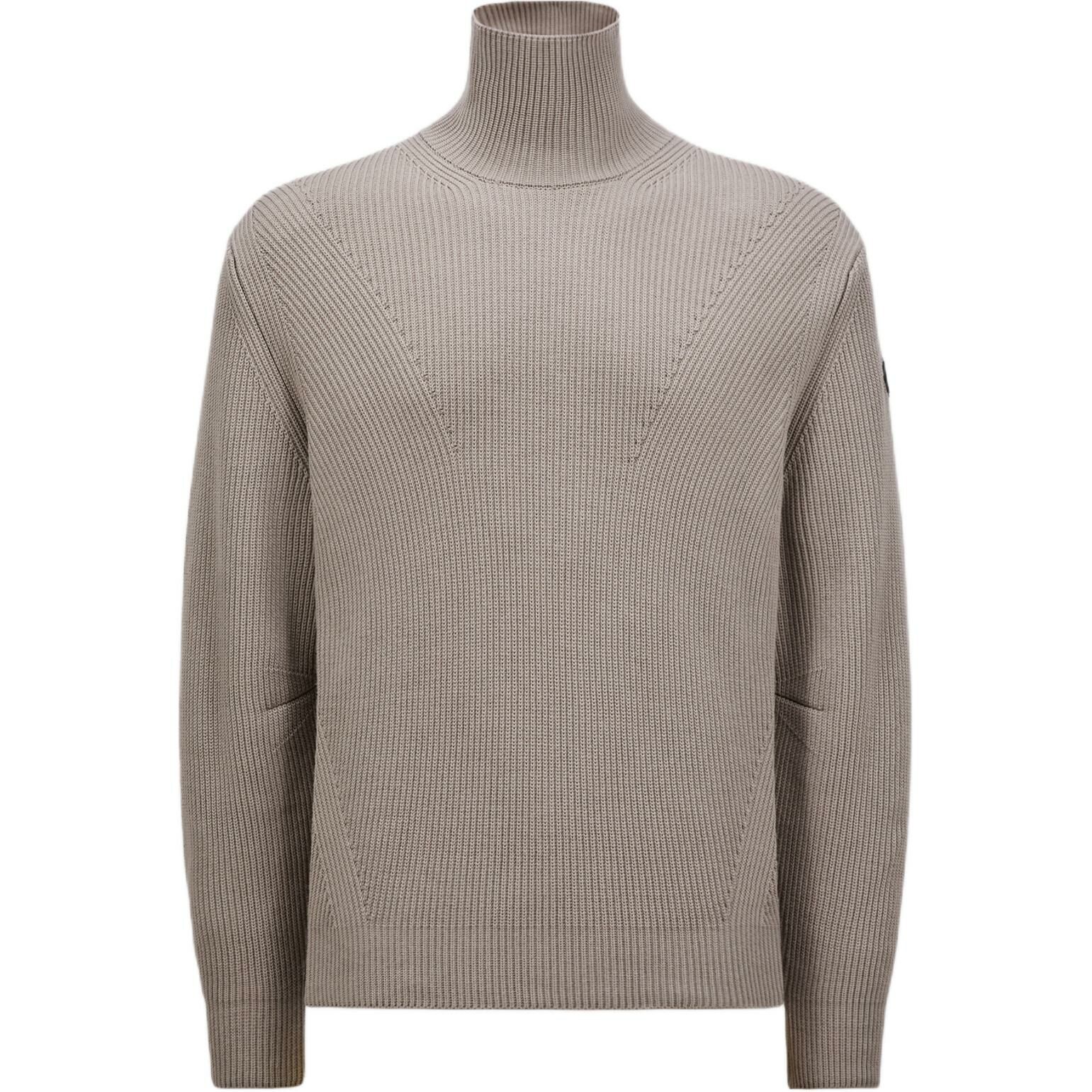 【代購】Moncler Logo Patch Turtleneck Knit Jumper