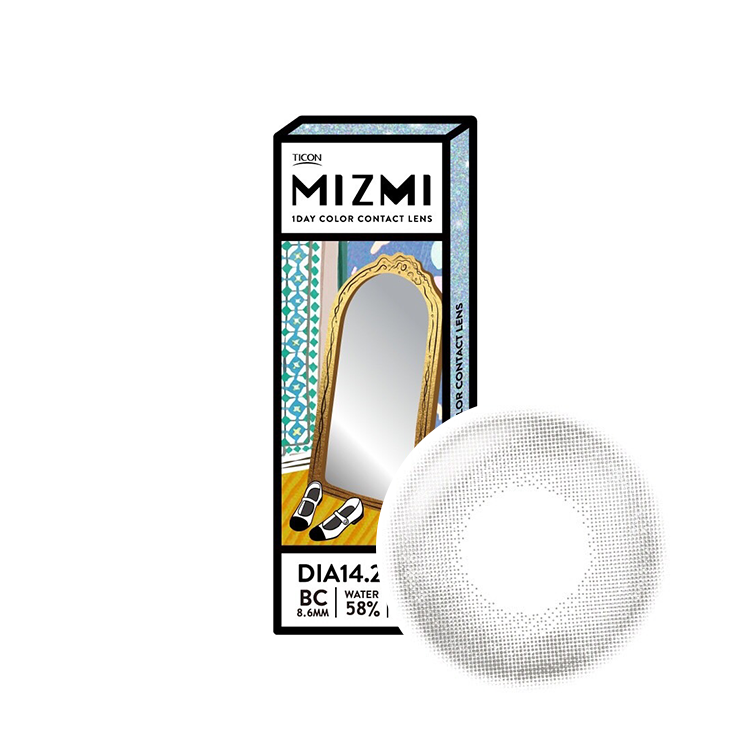 MIZMI水見濾藍光彩色日拋10片裝-童年的零食 Memories