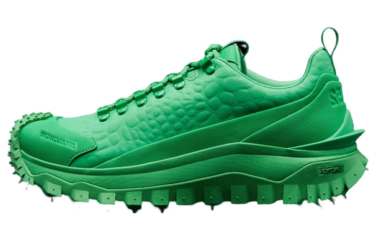 【代購】Moncler Low-Top Sports Casual Shoes Men's Green