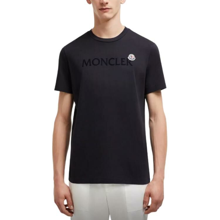 【代購】Moncler Logo Patch Short Sleeved T Shirt