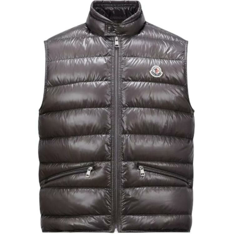 【代購】Moncler Gui Series Vests Men Dark Gray