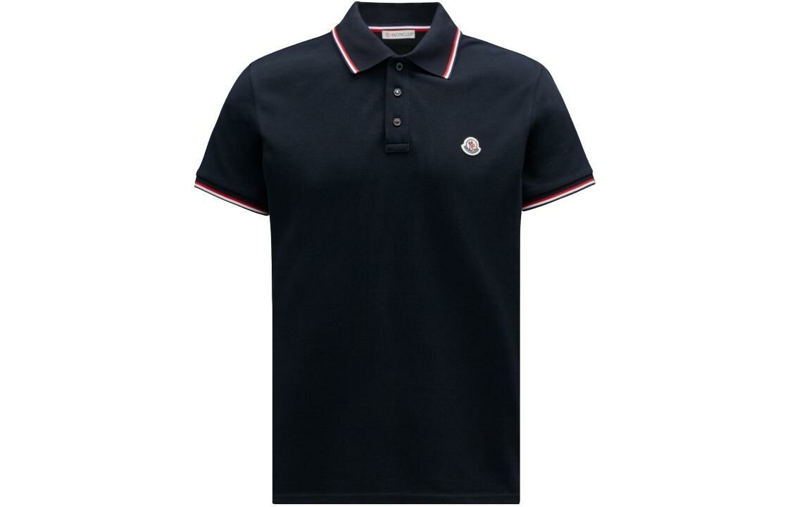 【代購】Moncler Logo Patch Polo Shirt