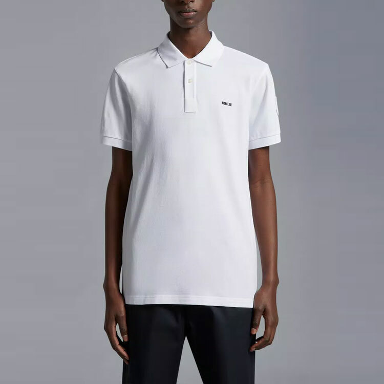 【代購】Moncler SS23 Polo Shirt Men's White