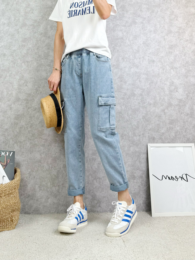 韓系工裝褲女推薦。顯瘦挺版百搭褲 ⚡️搶手貨⚡️