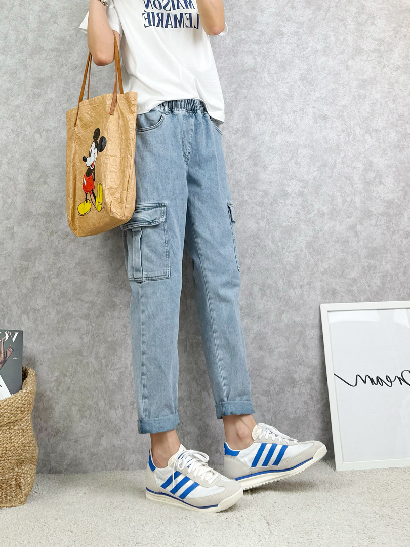 韓系工裝褲女推薦。顯瘦挺版百搭褲 ⚡️搶手貨⚡️