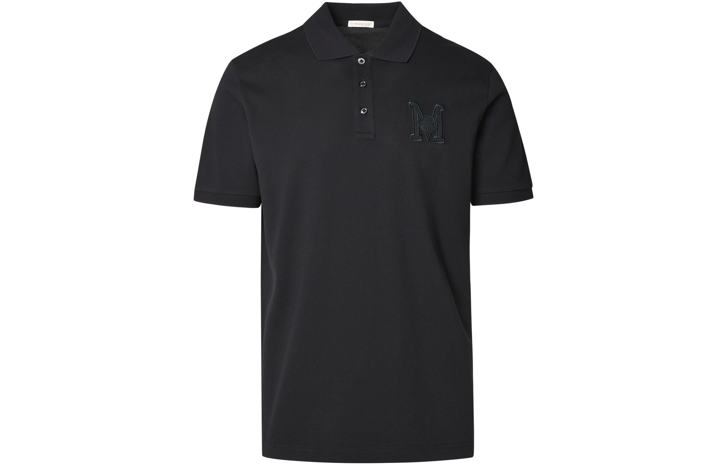 【代購】Moncler Logo Embroidered Short Sleeved Polo Shirt