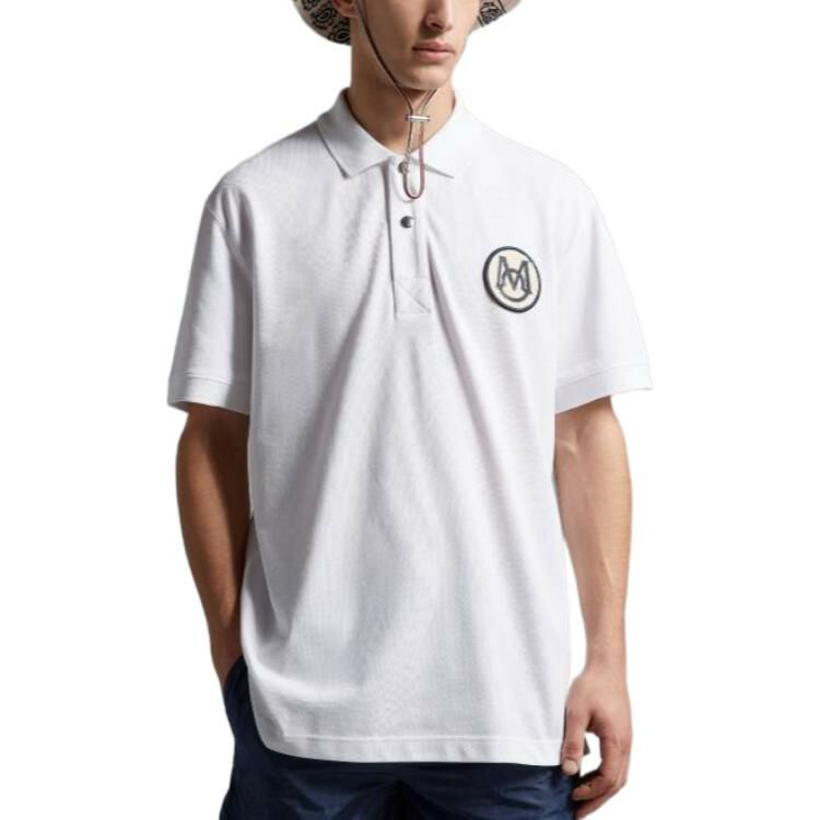 【代購】Moncler SS23 Polo Shirt Men's White