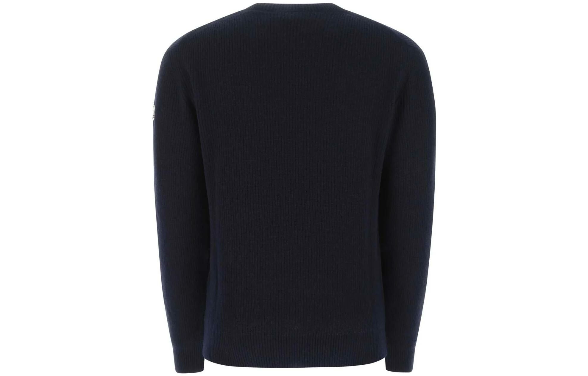【代購】Moncler Cashmere Sweaters Men Dark Blue