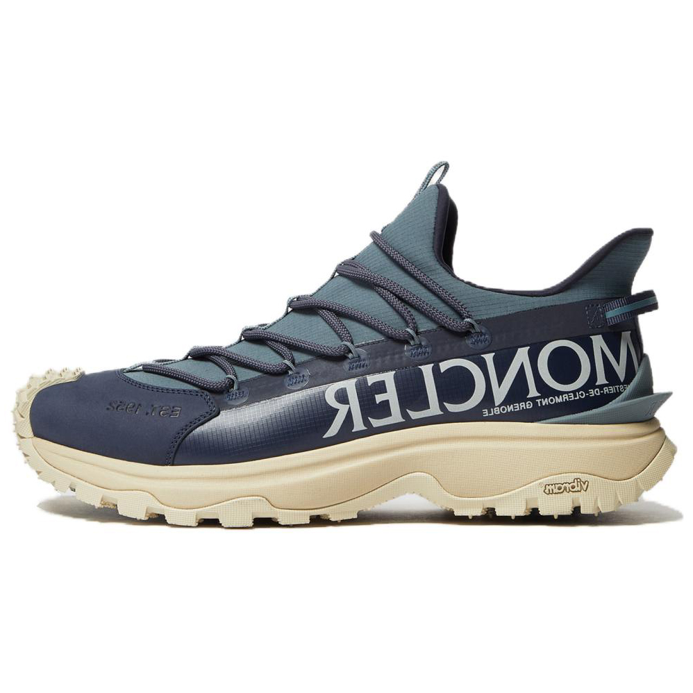 【代購】Moncler Trailgrip Lite 2 Low-Top Outdoor Shoes Men's Blue