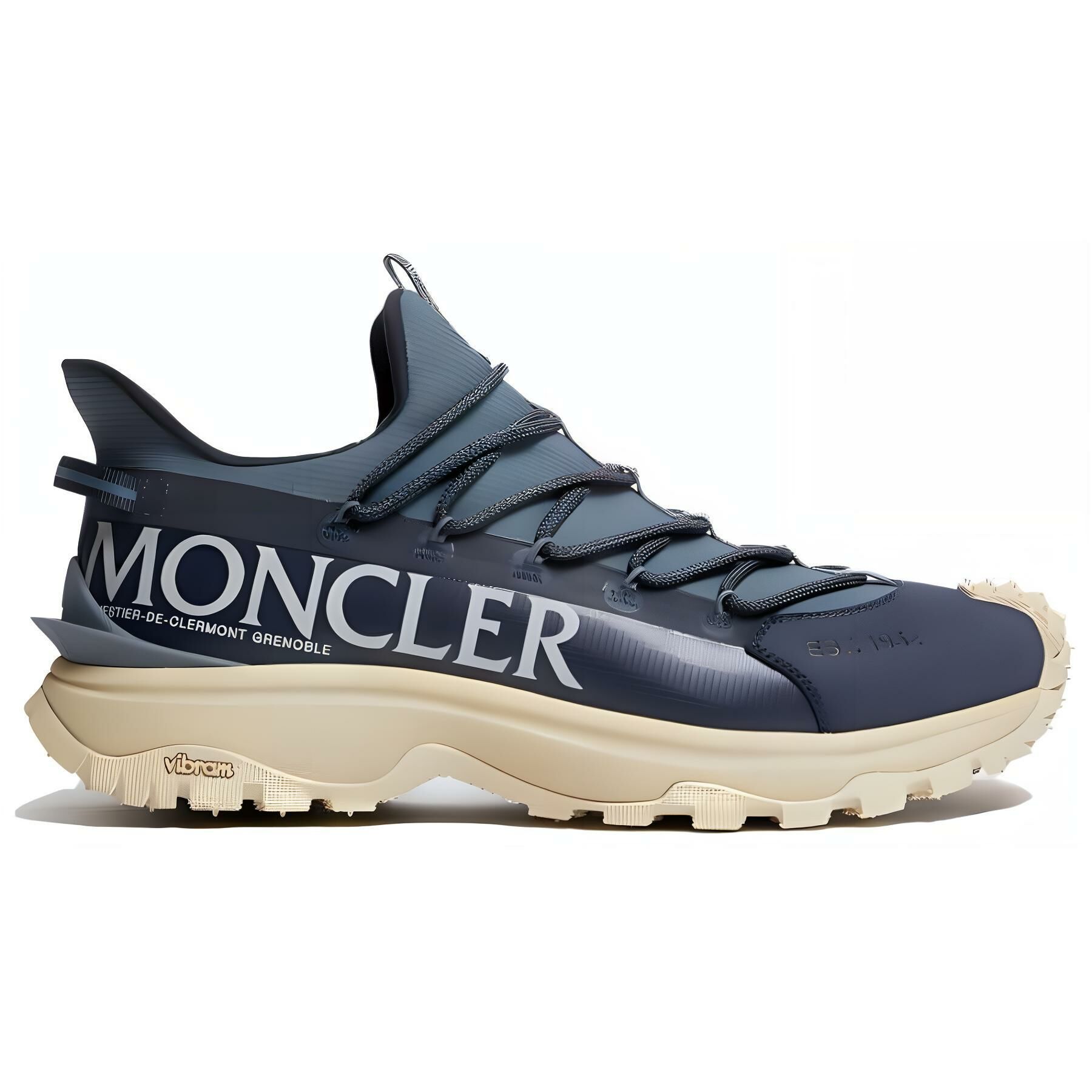 【代購】Moncler Trailgrip Lite 2 Low-Top Outdoor Shoes Men's Blue