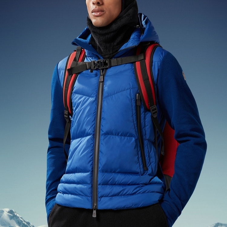 【代購】Moncler Sweatshirts Men Gray Blue