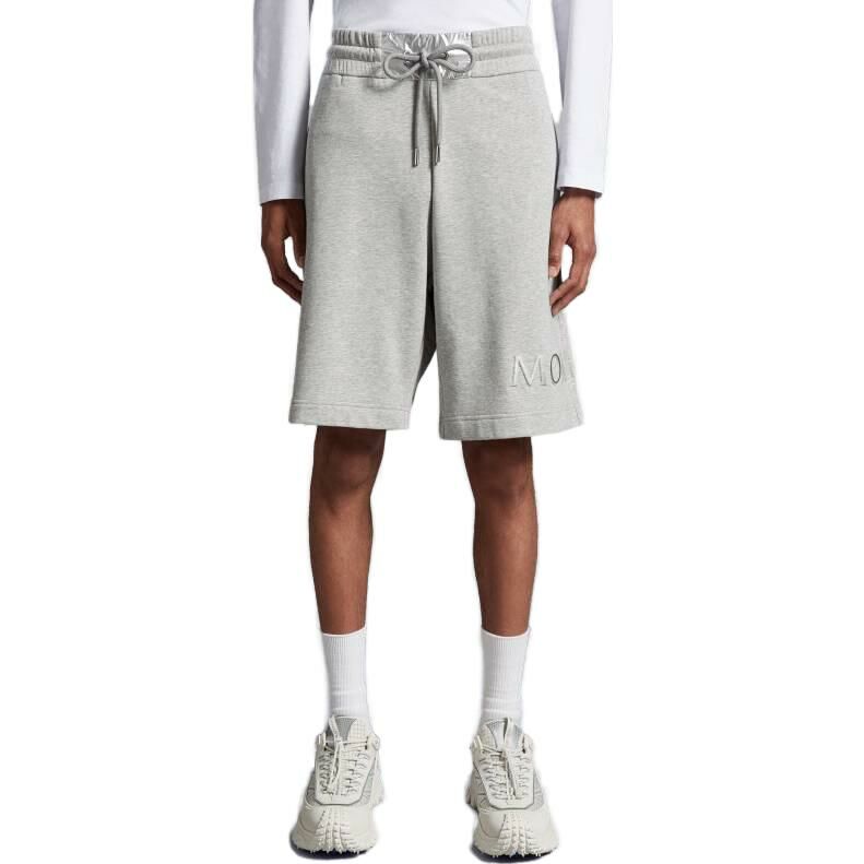 【代購】Moncler Logo Embroidered Drawstring Shorts