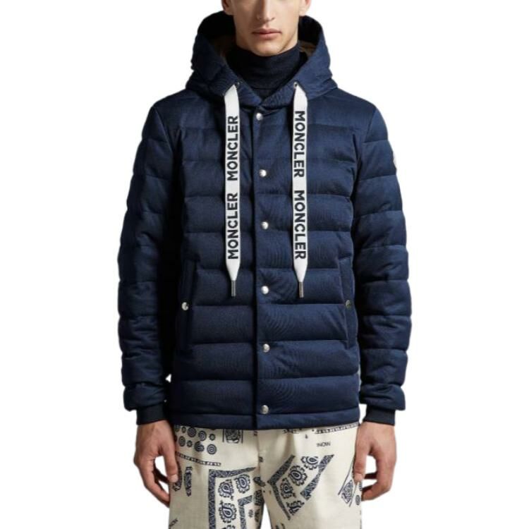 【代購】Moncler Down Jackets Men Midnight Blue