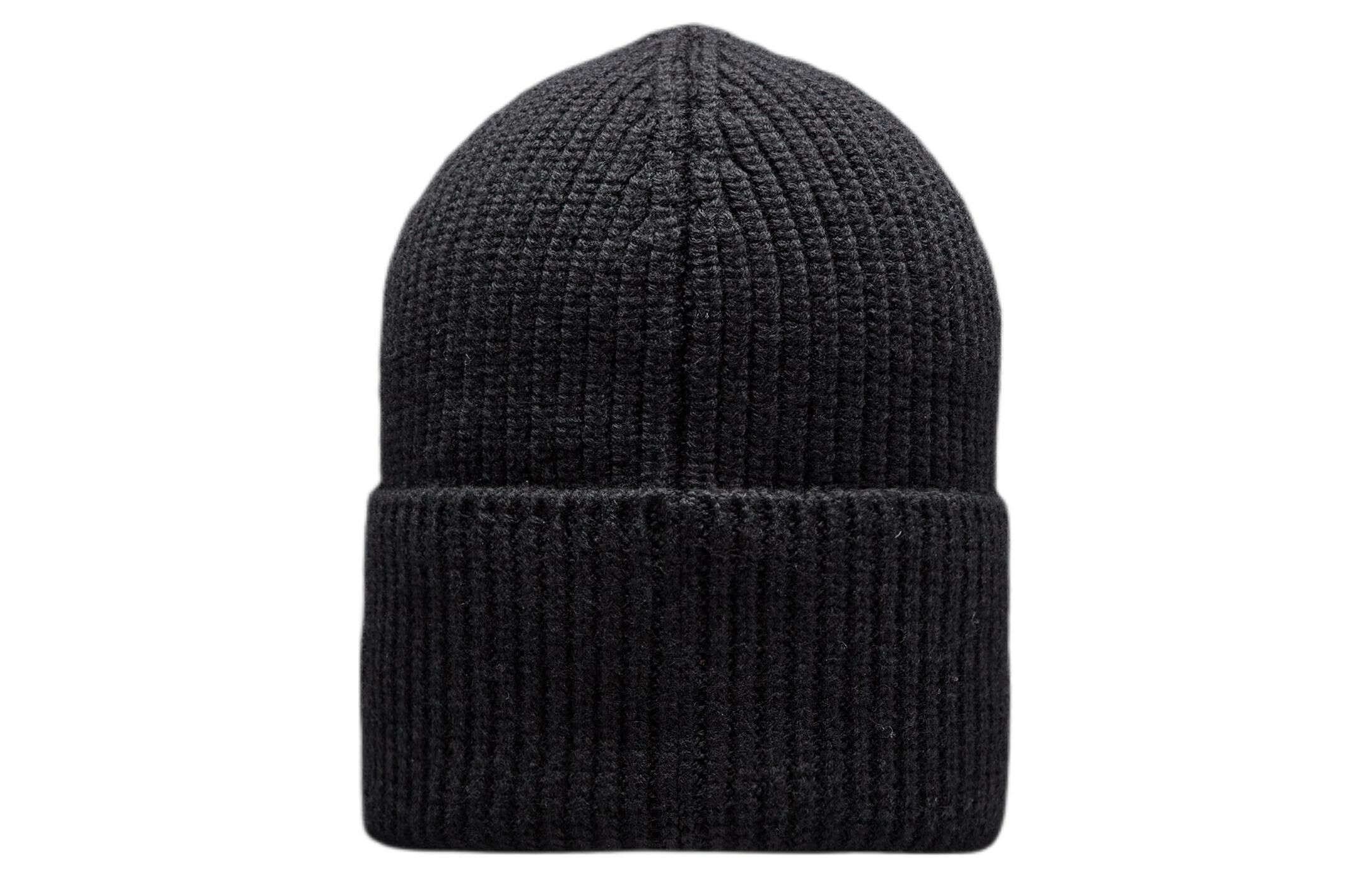 【代購】Moncler Merino Wool Polyester Beanies Unisex Black