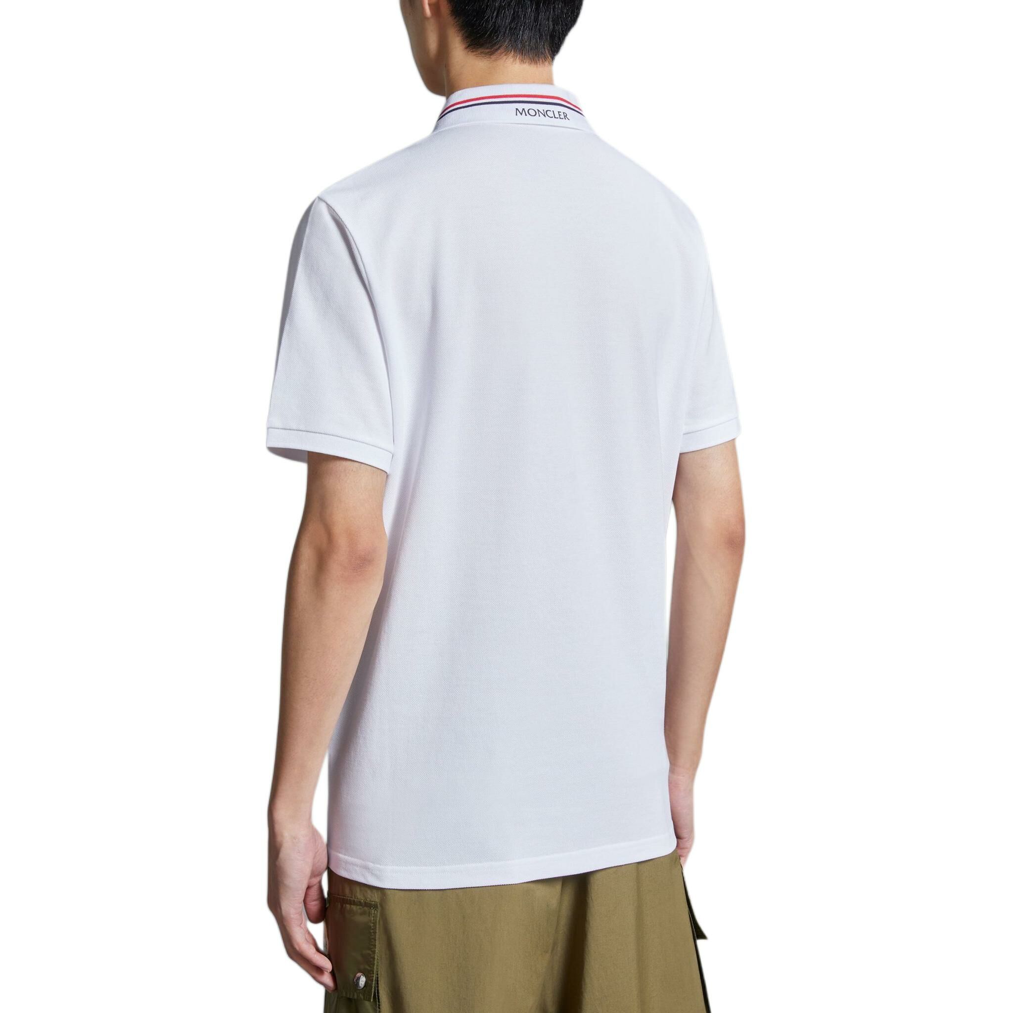 【代購】Moncler Logo Patch Short Sleeved Polo Shirt