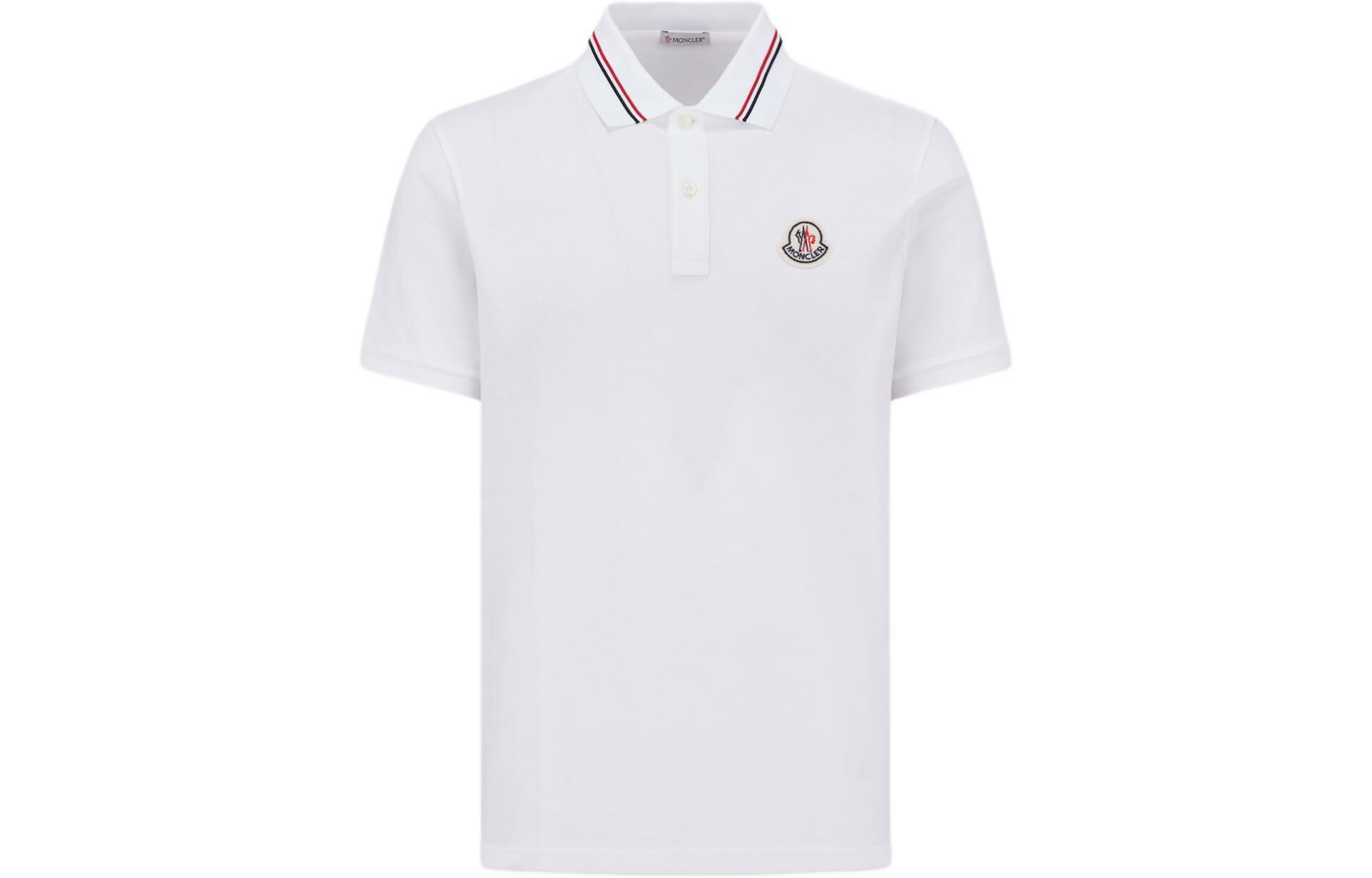 【代購】Moncler Logo Patch Short Sleeved Polo Shirt