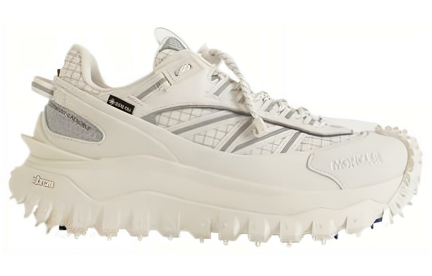 【代購】Moncler Round Toe Lace-Up Sneakers Women's