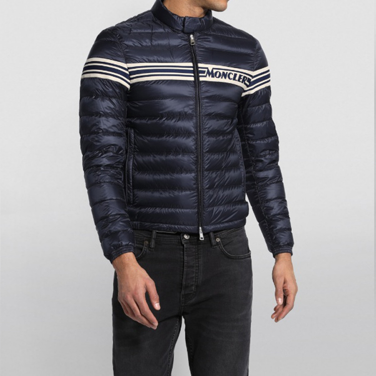 【代購】Moncler Down Jackets Men Navy Blue