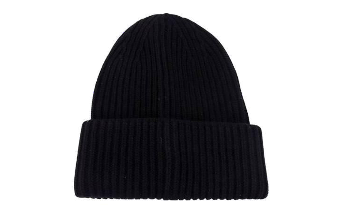 【代購】Moncler Logo Patch Ribbed Beanie