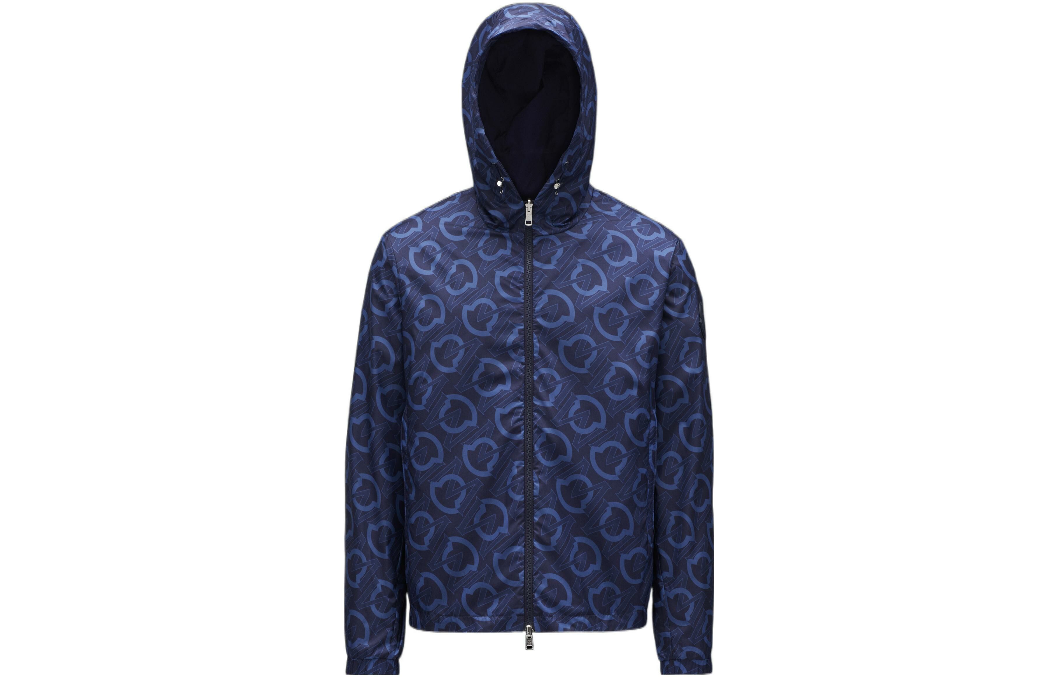 【代購】Moncler Logo patch Zip fastening Jacket