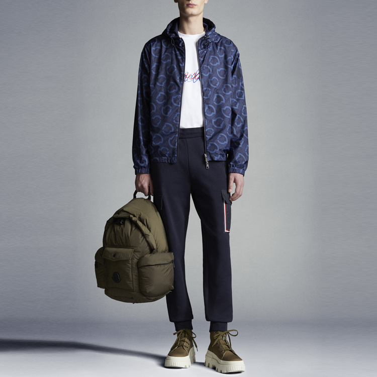 【代購】Moncler Logo patch Zip fastening Jacket