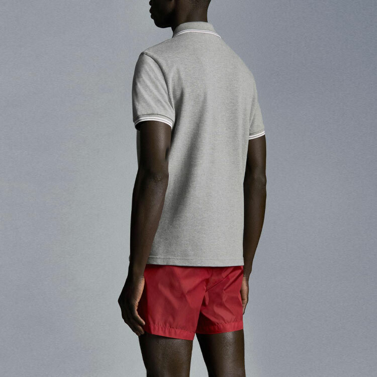 【代購】Moncler SS21 Polo Shirts Men Gray