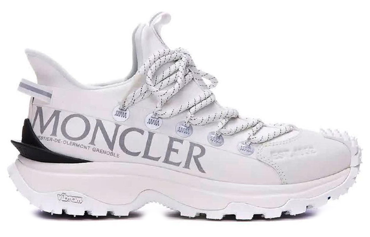 【代購】Moncler Lite Low-Top Casual Shoes Men's White