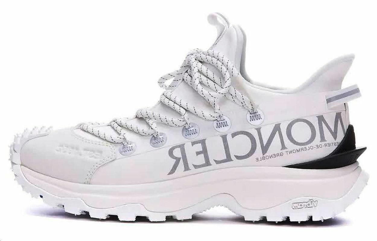 【代購】Moncler Lite Low-Top Casual Shoes Men's White