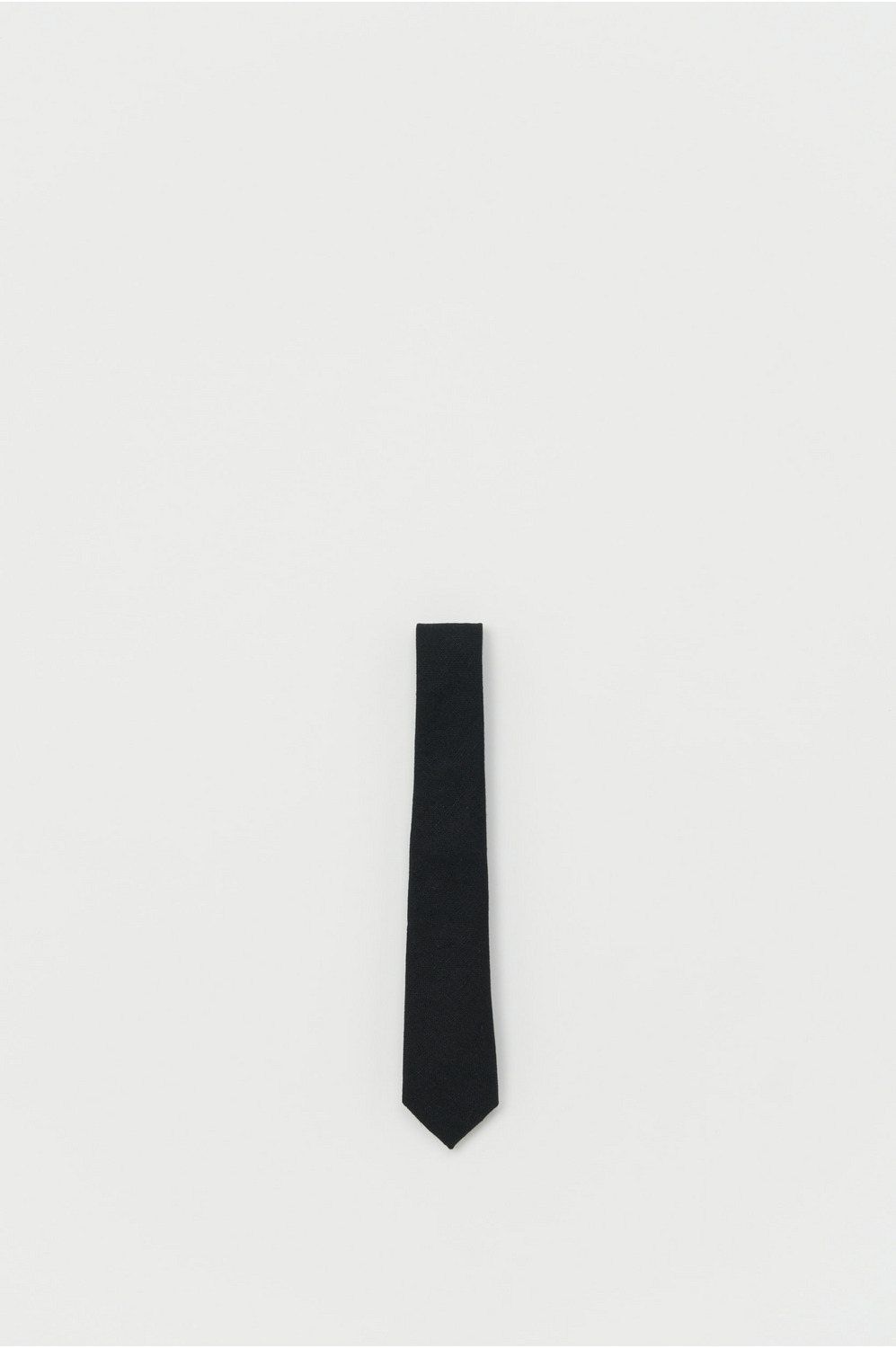 Hender Scheme - linen necktie / BLACK