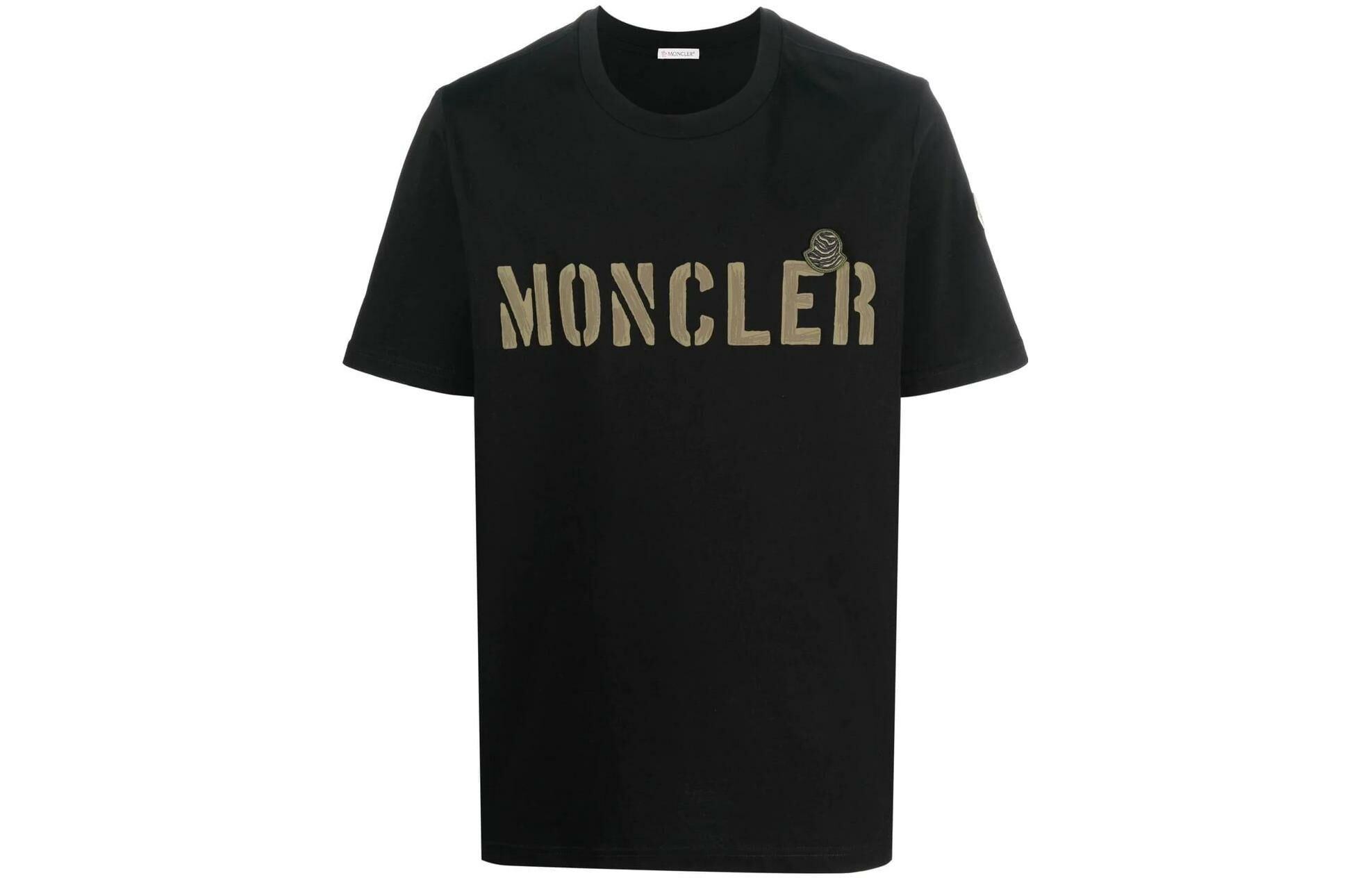 【代購】Moncler FW21 T-Shirts Men Black