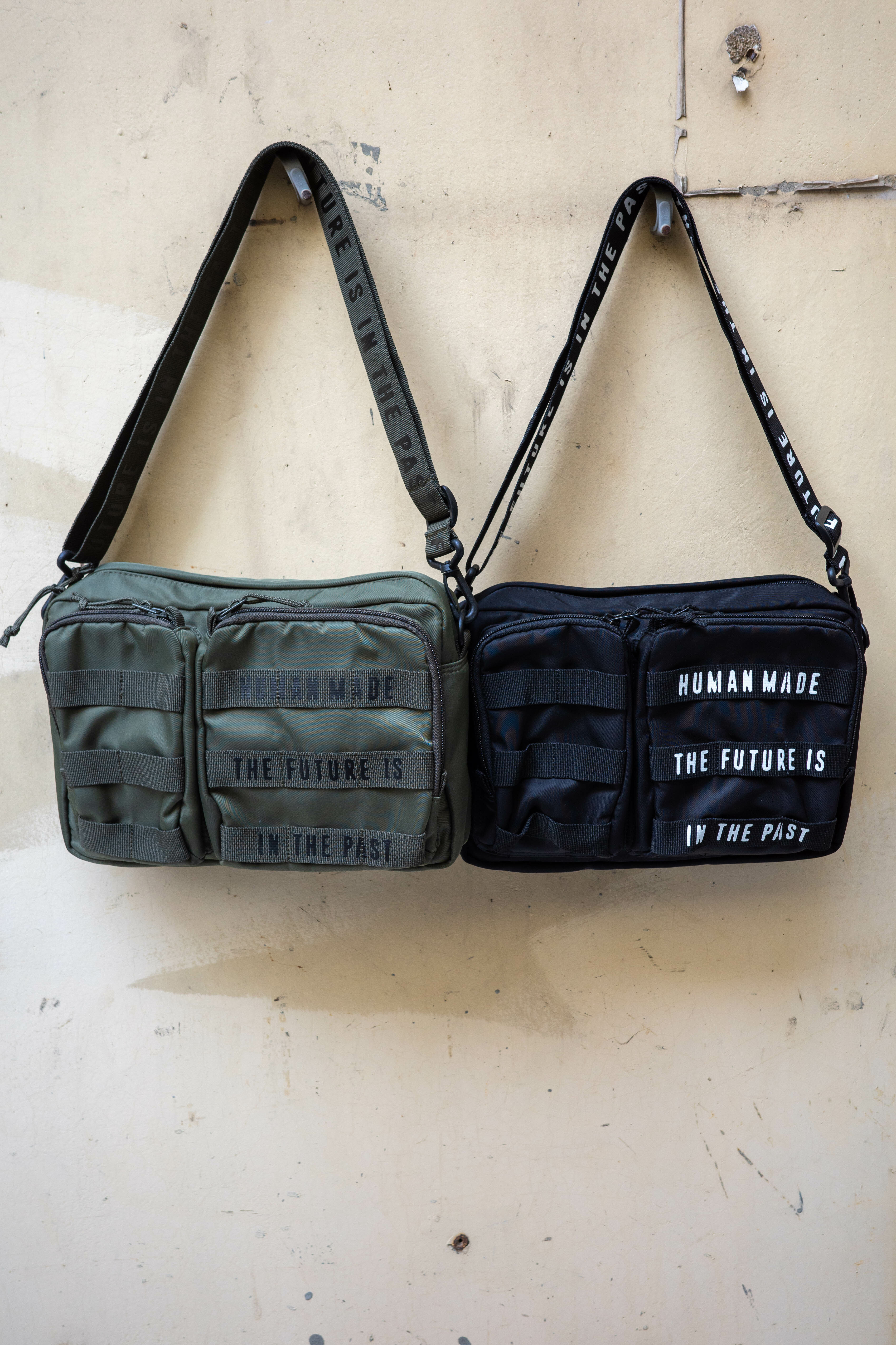 Human Made Military 軍事風 斜背包 大 HM27GD102