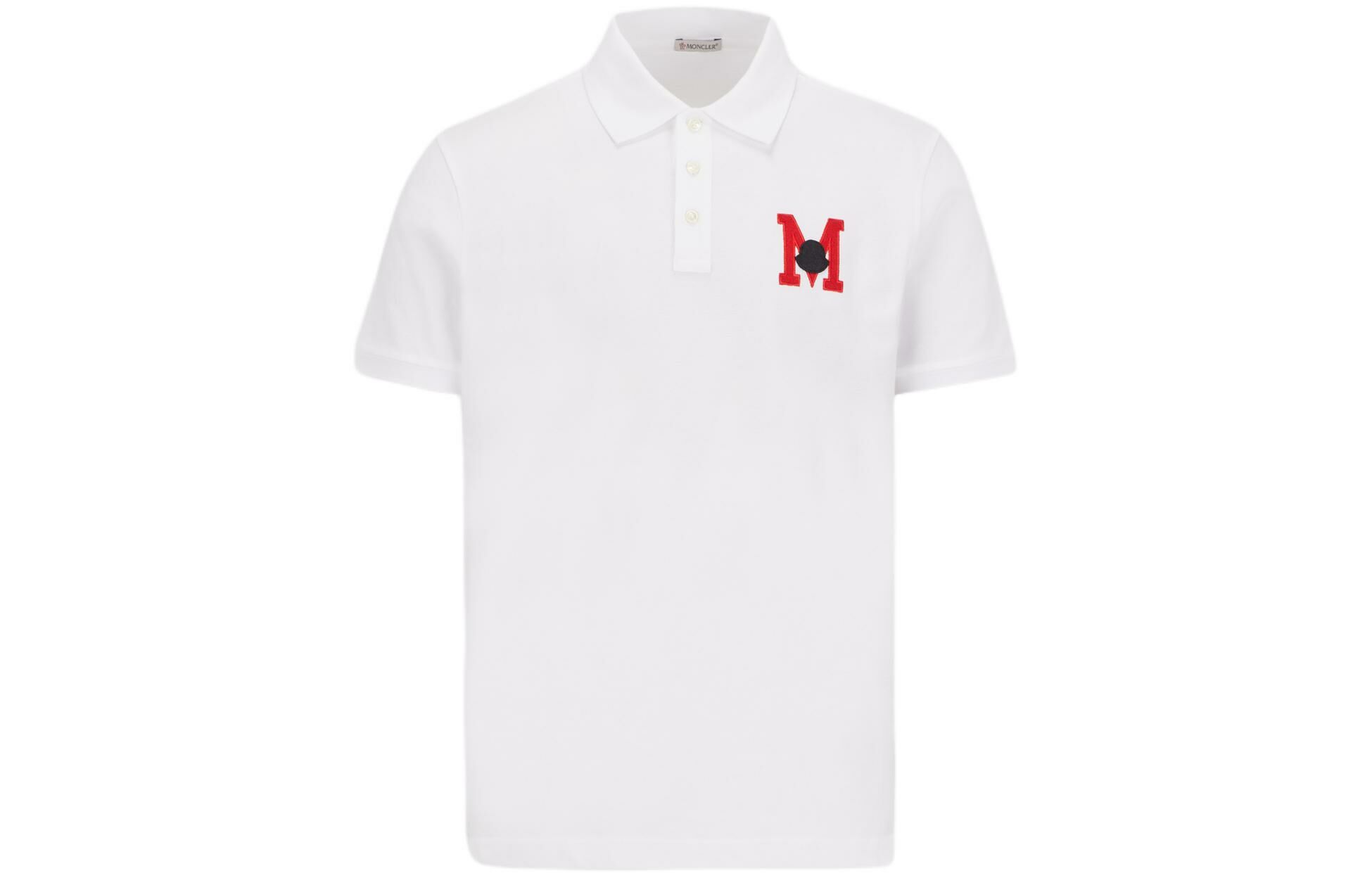 【代購】Moncler Logo Embroidered Short Sleeved Polo Shirt