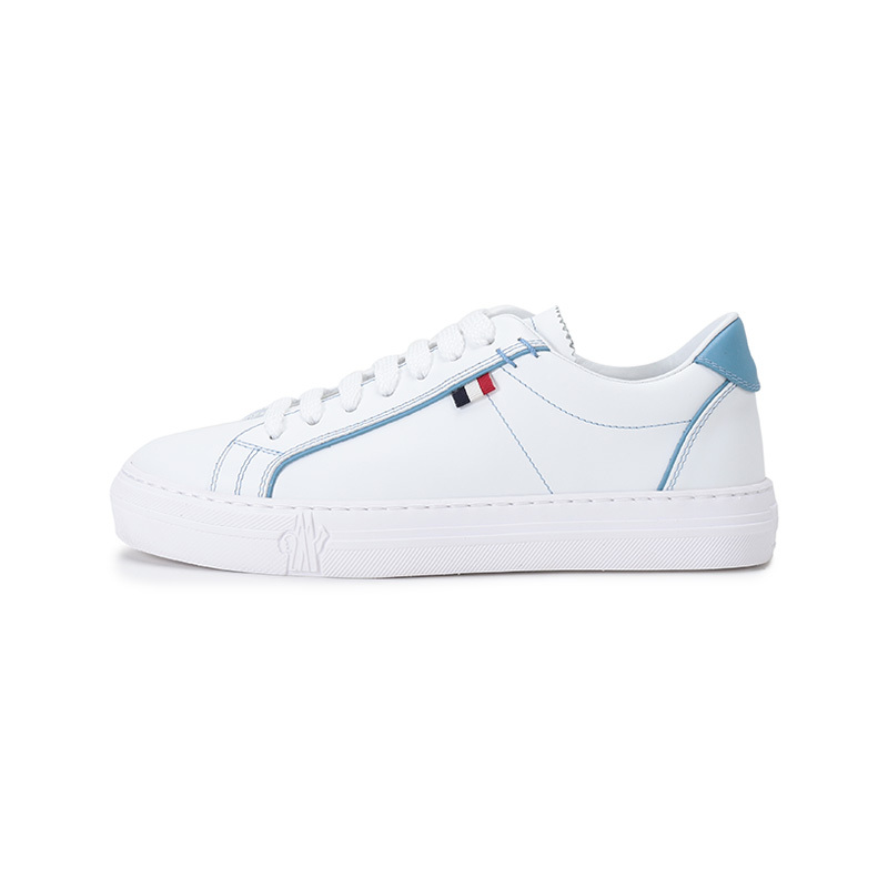 【代購】Moncler Stylish Skateboarding Shoes Women's White