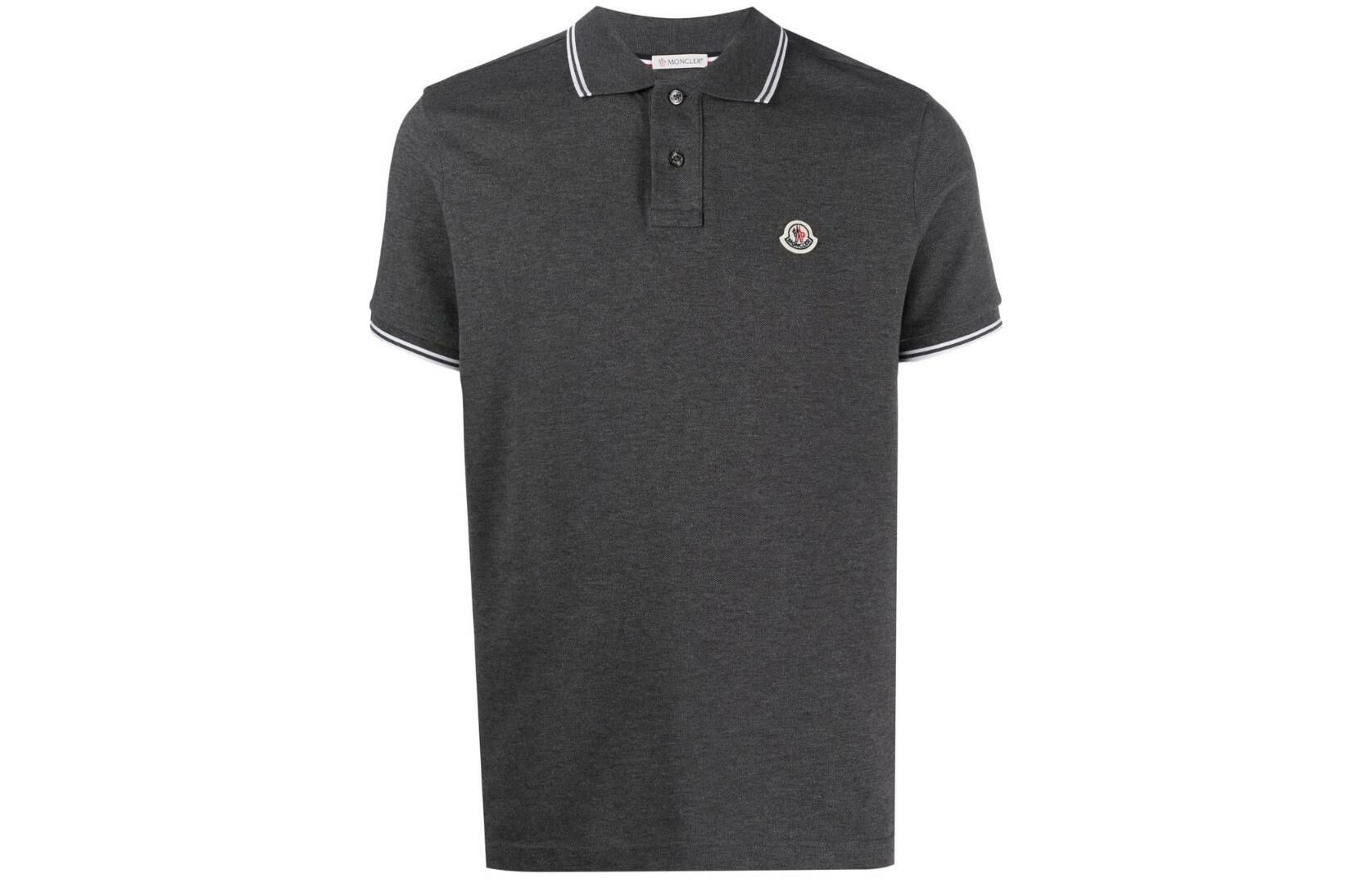 【代購】Moncler Polo Shirts Men Gray