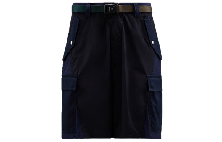 【代購】Moncler SS22 Casual Shorts Men Ink Blue