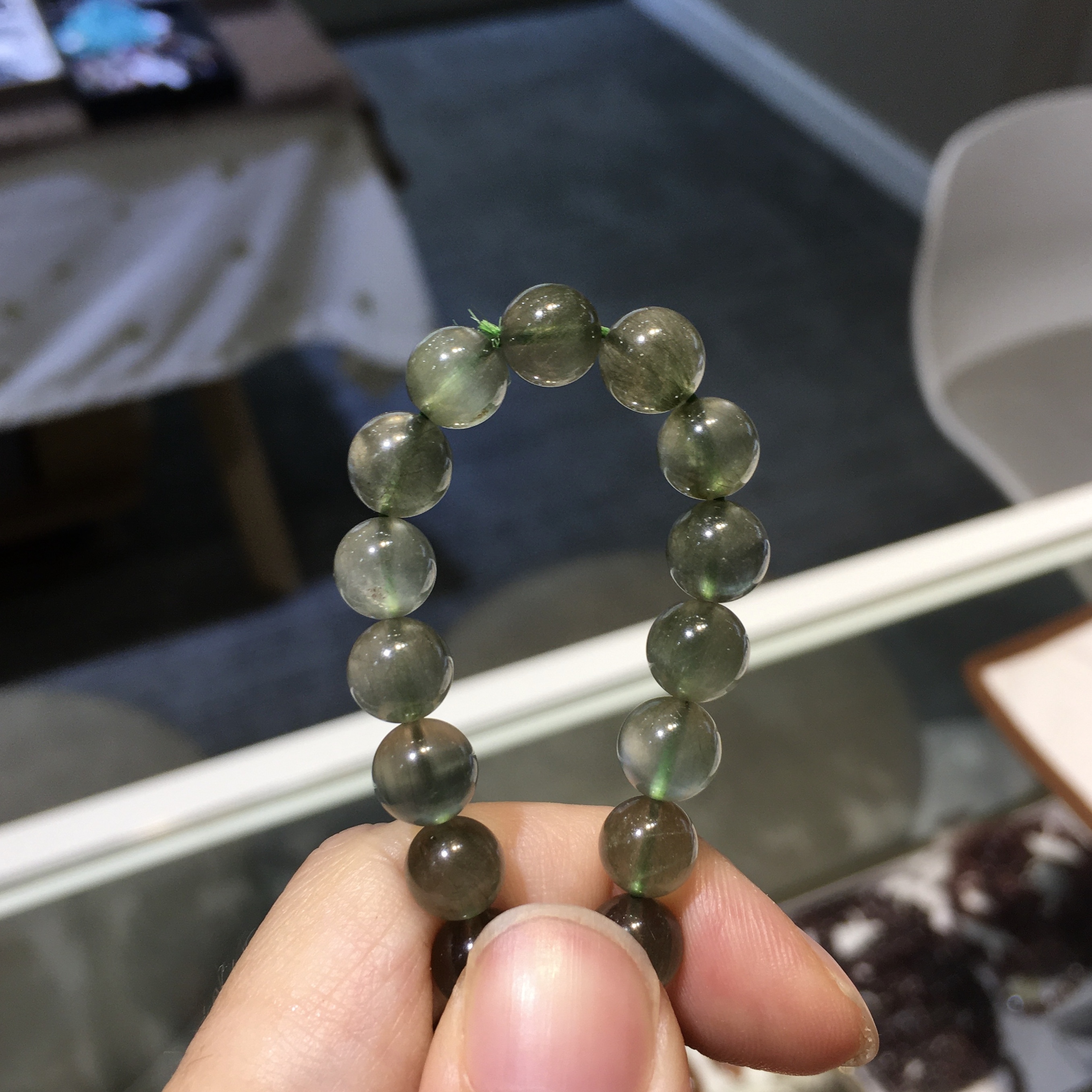 綠髮晶手串 41457 7.5mm