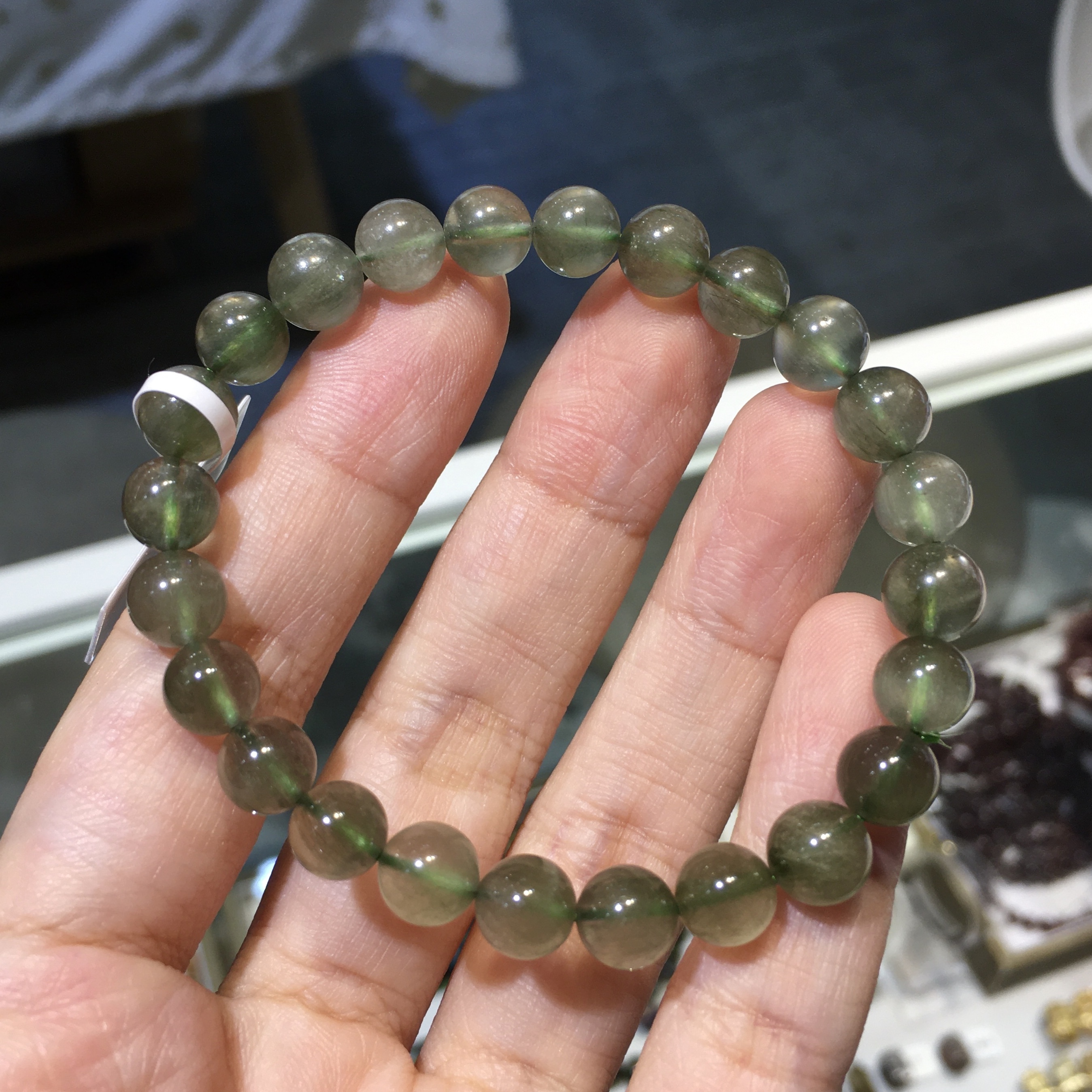 綠髮晶手串 41457 7.5mm