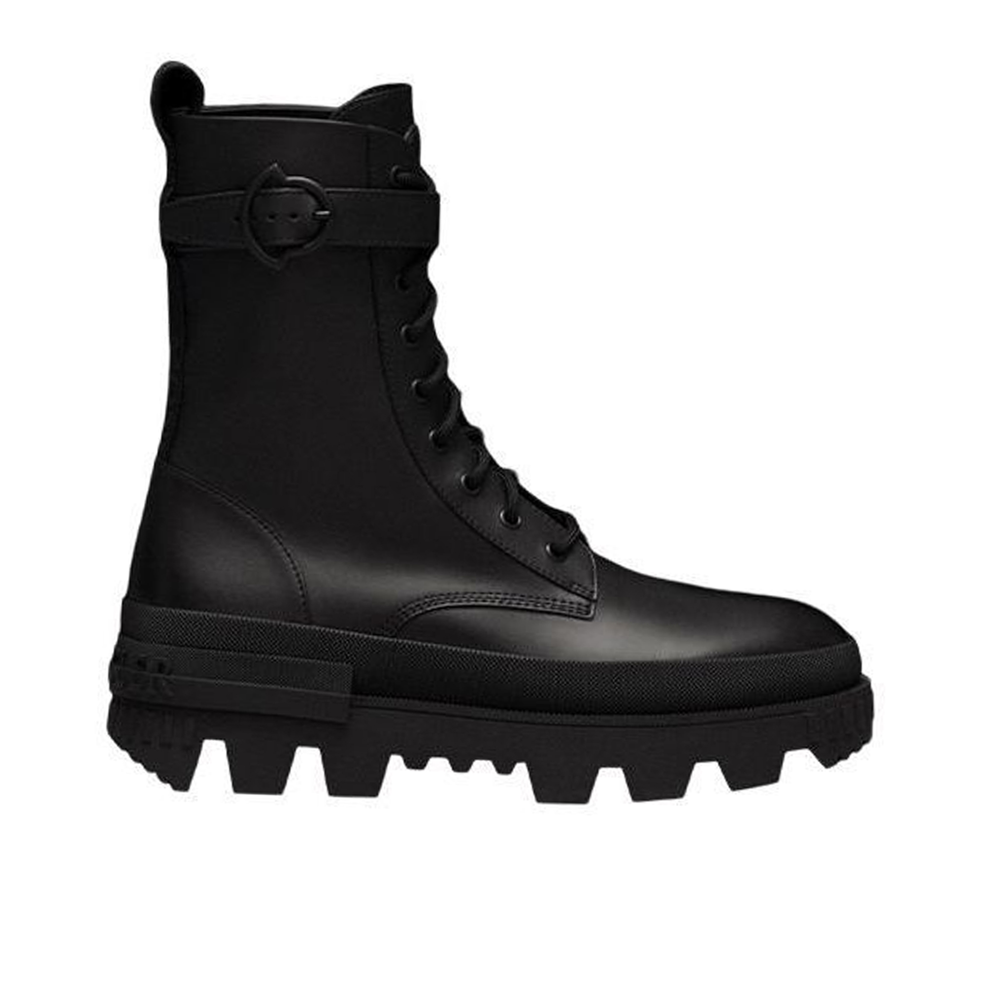 【代購】Moncler Calf Leather Lace-up Boots