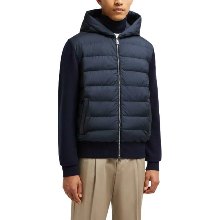 【代購】Moncler Panelled Padded Cardigan