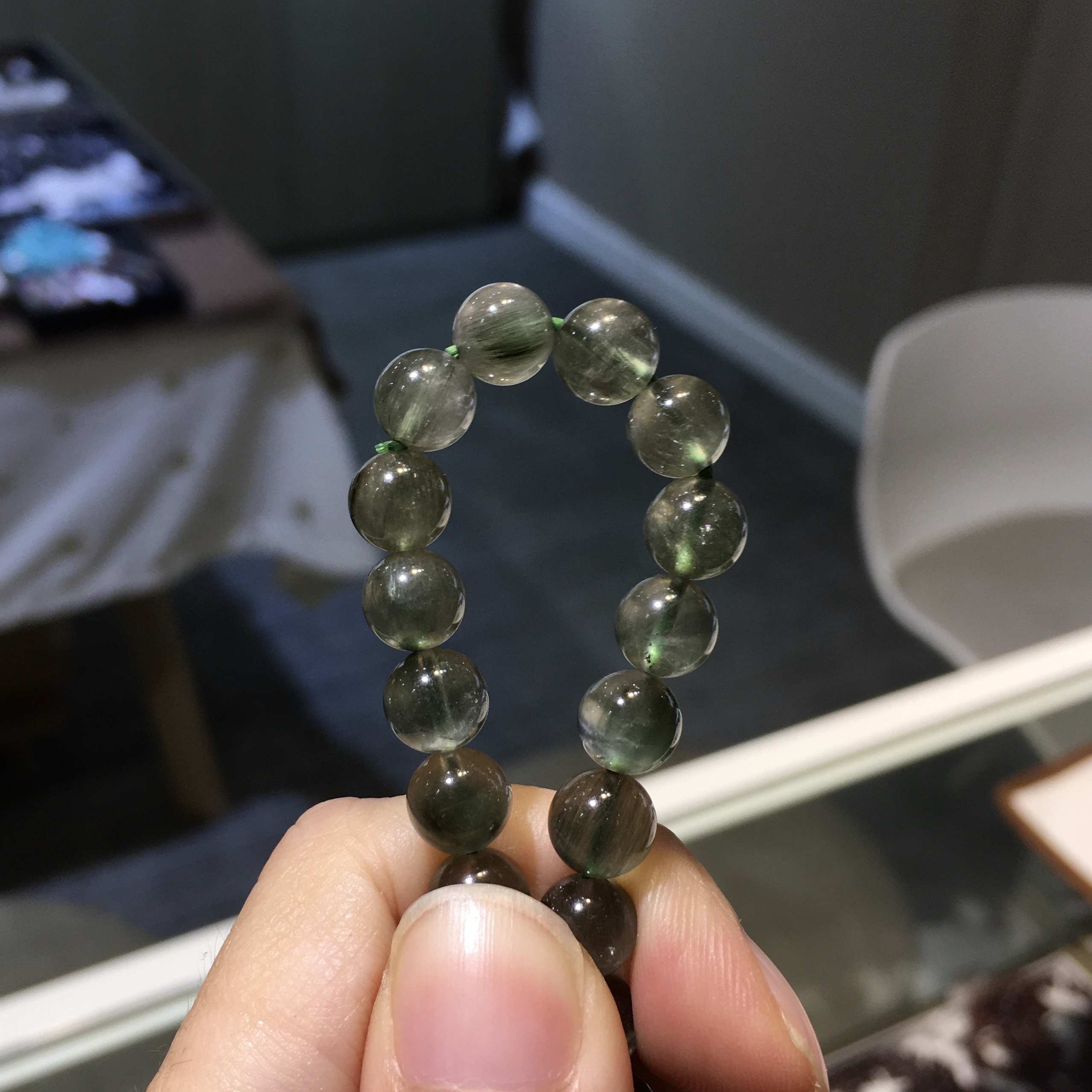 綠髮晶手串 41458 7.5mm