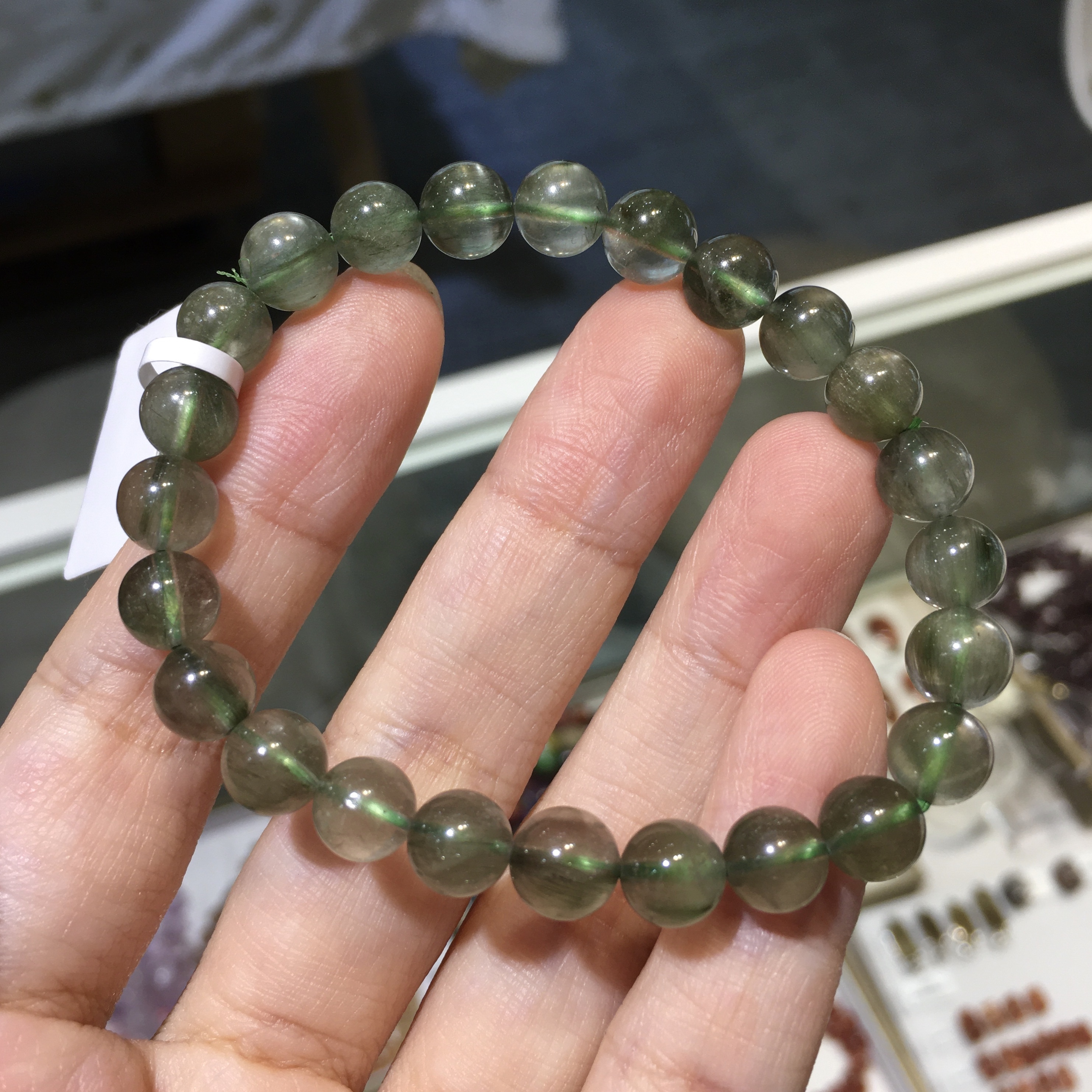 綠髮晶手串 41458 7.5mm